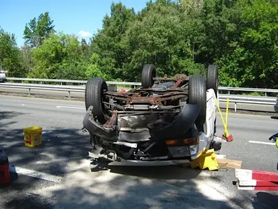 Photo 2 of 5 from Vehicle Rollover Nys Thruway 2010