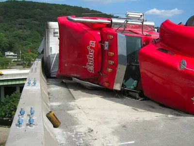 Photo 2 of 5 from Truck Rollover Nys Thruway 2010