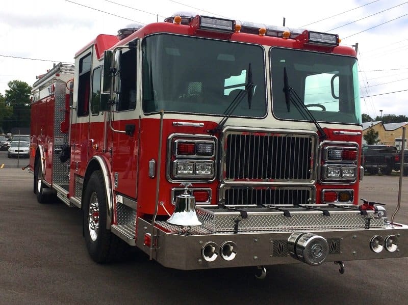 Tallman Truck Committee Members Visit Seagrave Factory for Final Inspection of New Pumper