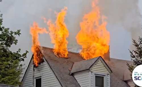 Three-Alarm Fire Damages Airmont Home